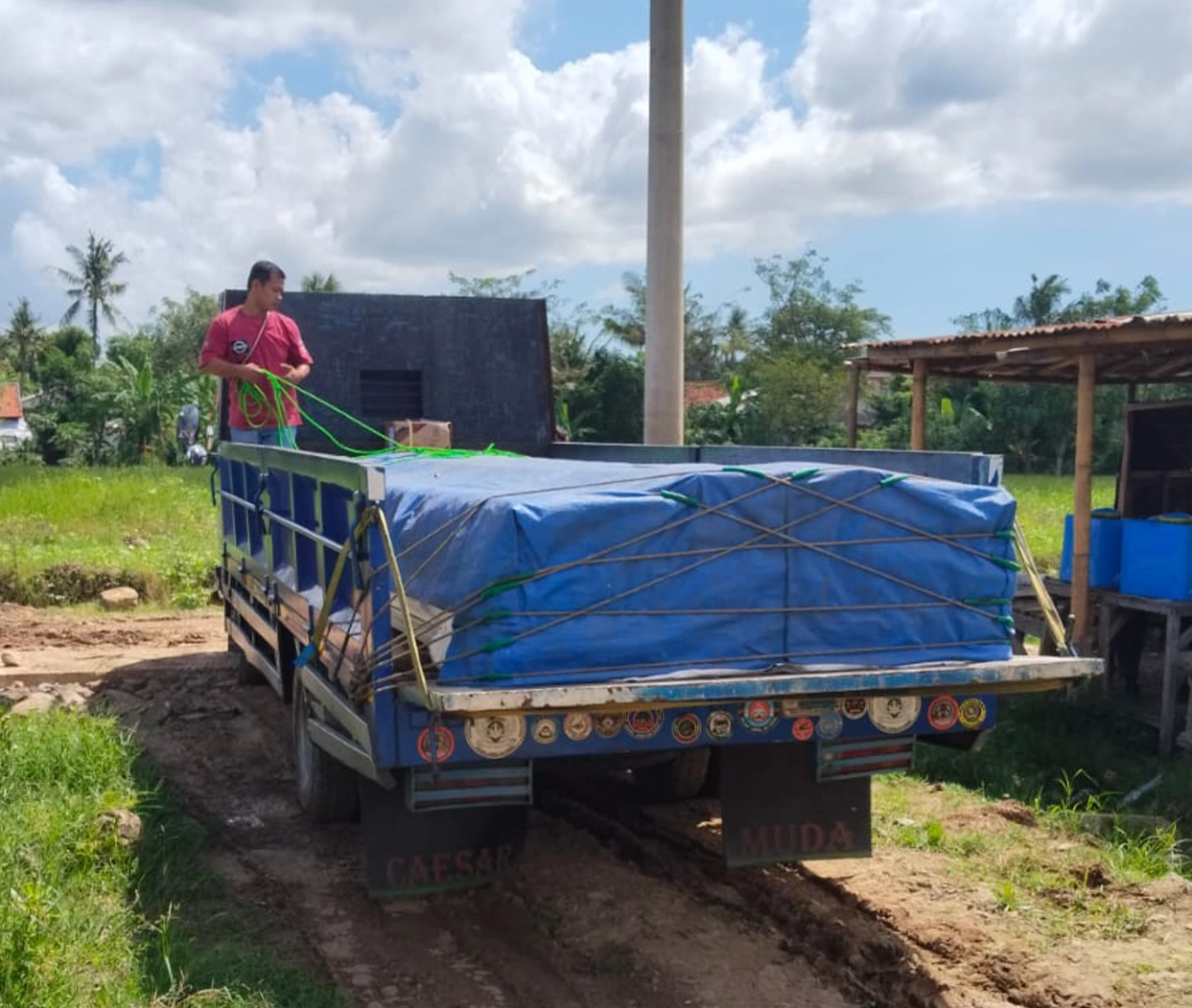 Proyek Rangka Baja Sukamahan Asri