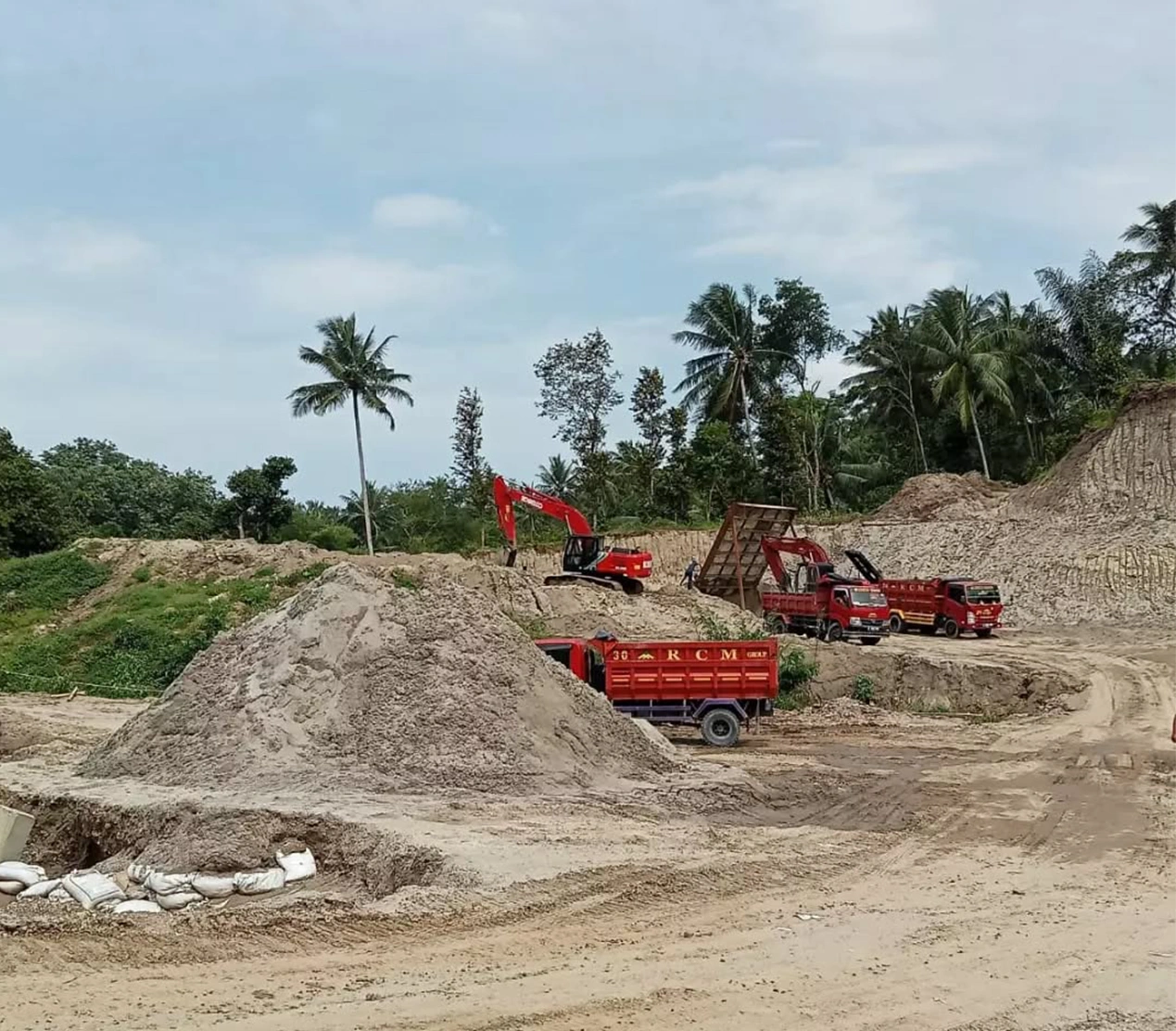 Proyek Tambang Pasir dan Batu Serang 4